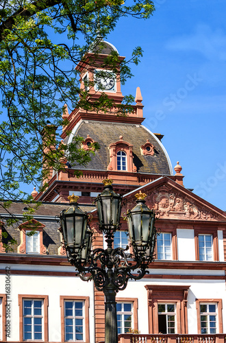 Barock Phillipsruhe Schloss  am Mainufer in Hanau  photo