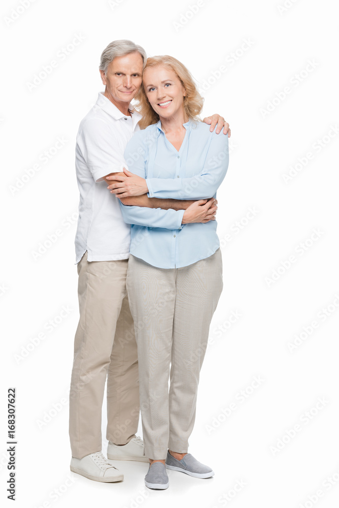 mature couple embracing mature couple embracing