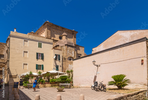 Alghero, Sardinia, Italy. Ancient architecture