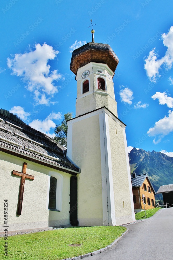 Kirche Gargellen, Vorarlberg