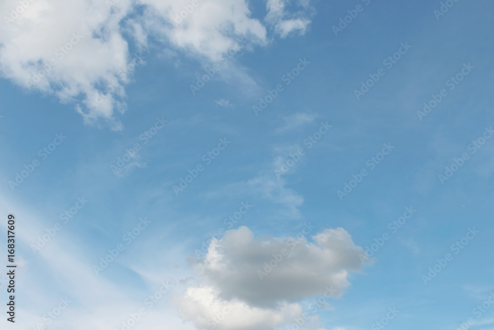 Blue sky with fluffy white clouds beautiful. Blue sky with fluffy white clouds beautiful.