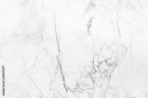 White marble texture in natural patterned for background design.