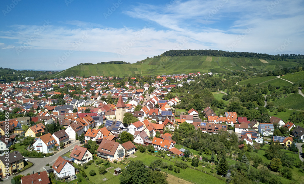 Fototapeta premium Korb im Remstal
