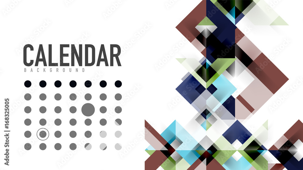 Business presentation geometric template Business presentation geometric template