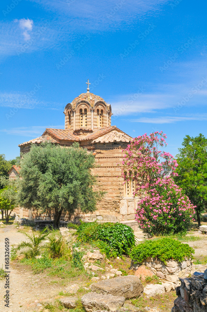 Orthodox church in Athens, Greece