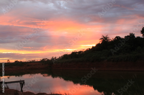 Sonnenuntergang Yuty Paraguay