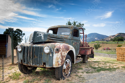 old rustic truck in Ranch