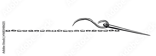 Spool of thread. Vector drawing