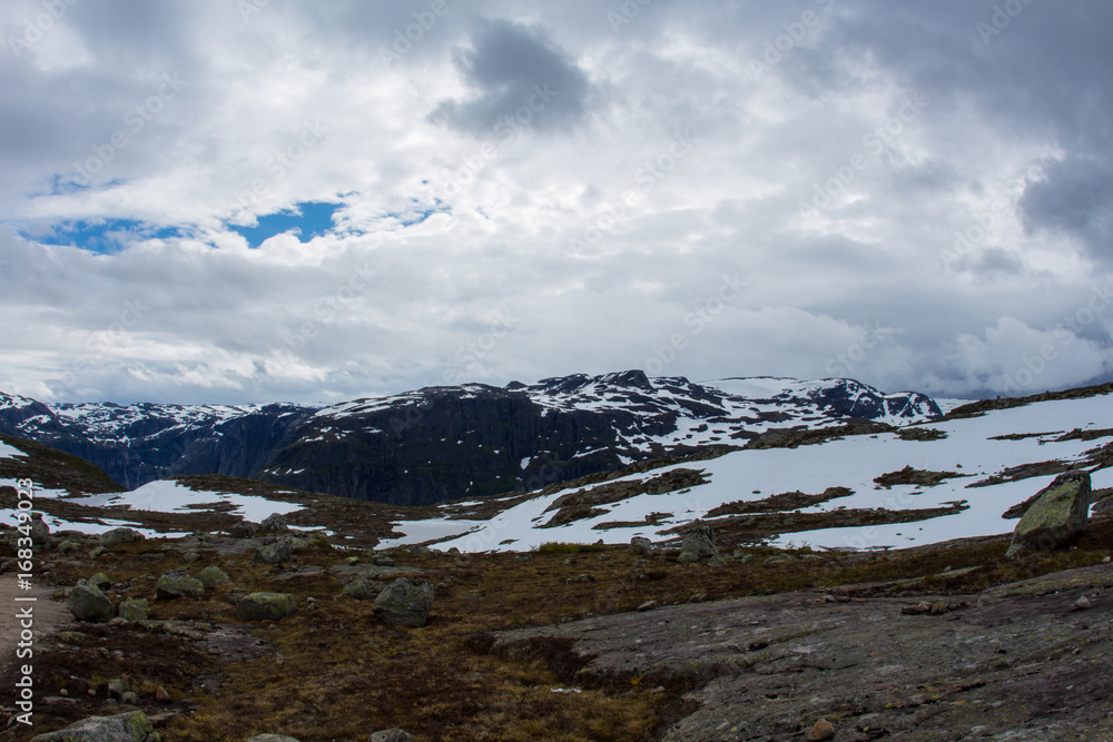 Norwegen Berge