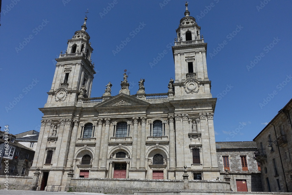 Cathédrale Sainte-marie à Lugo