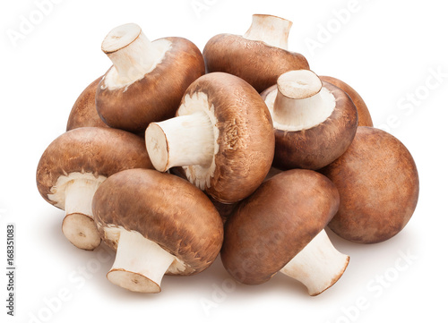 brown mushrooms