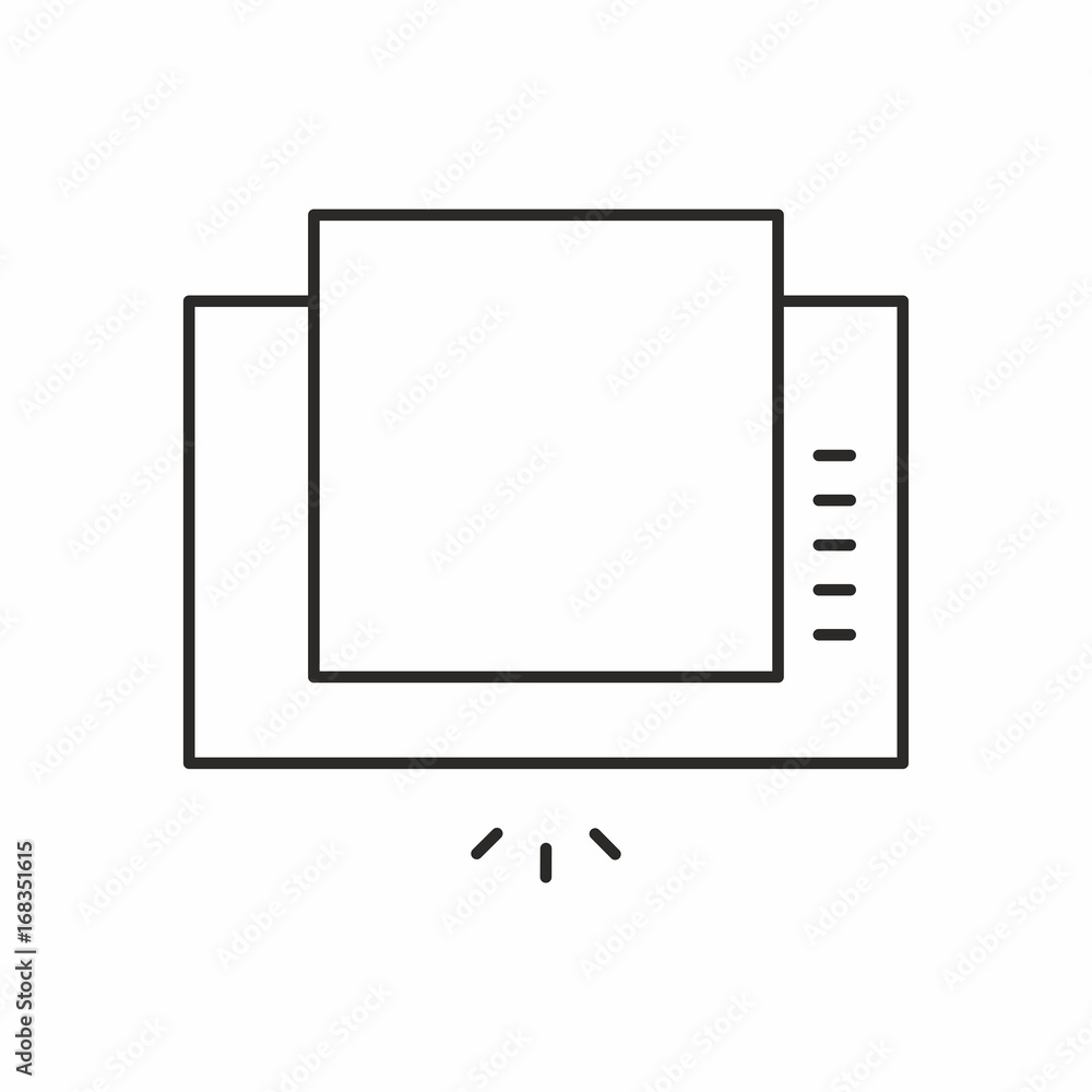 Extractor hood icon Extractor hood icon