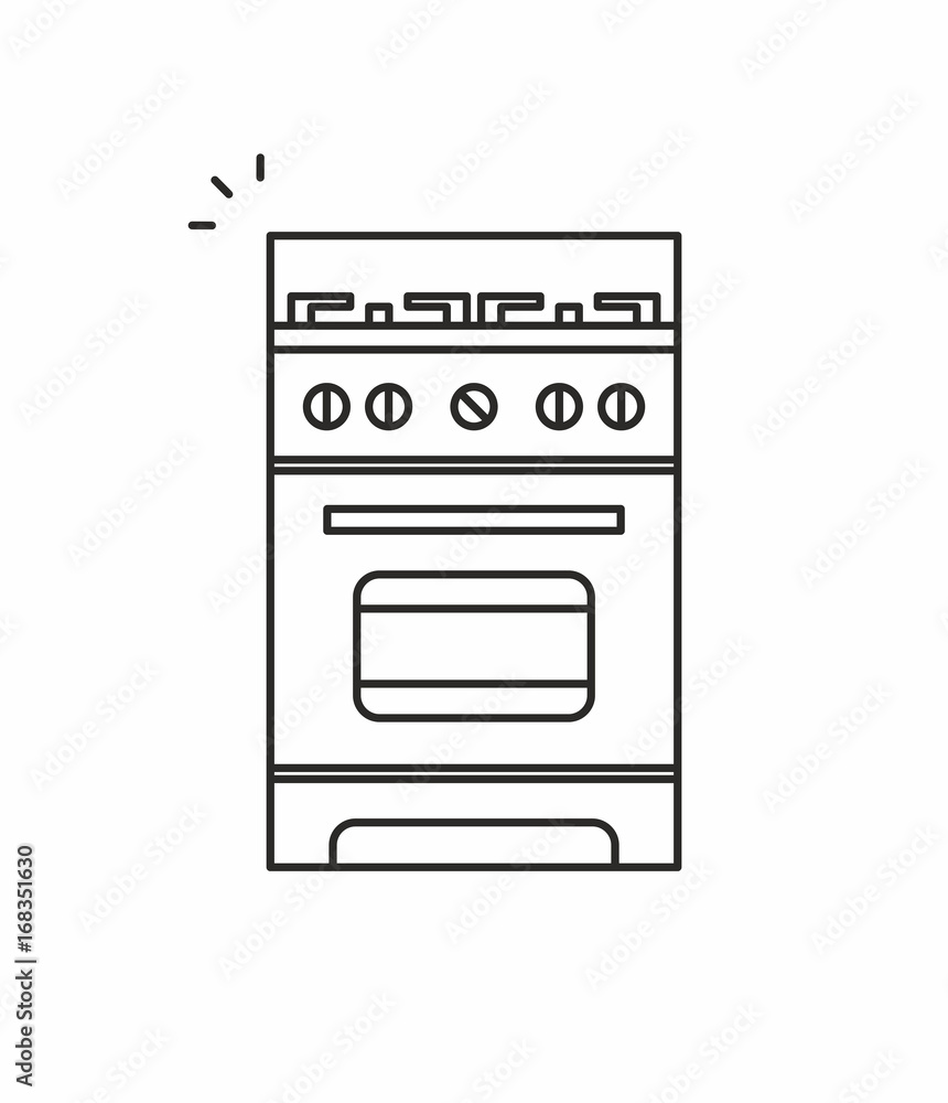 Gas stove icon Gas stove icon
