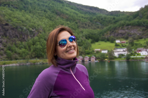 Beautiful Woman in Norway photo