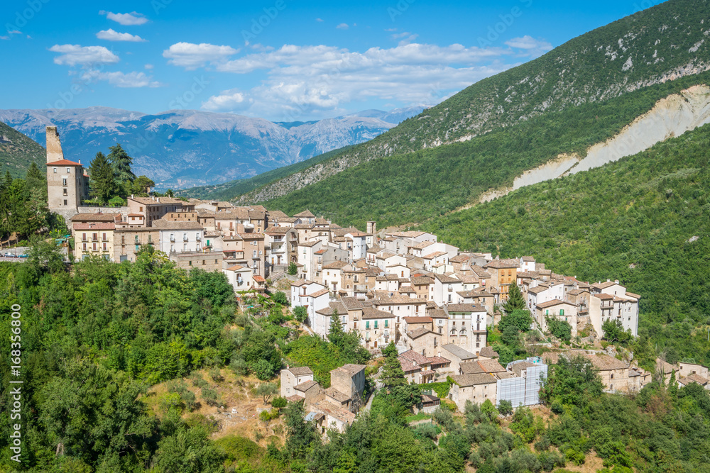 Anversa degli Abruzzi, rural village in the province of L'Aquila, Abruzzo.