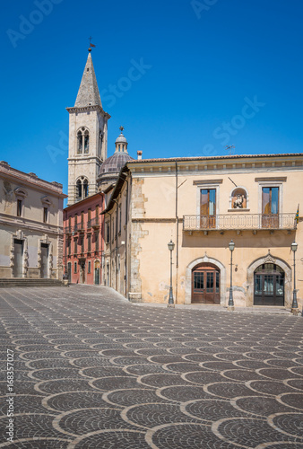 Sulmona in a summer morning, L'Aquila province, Abruzzo, central Italy. 