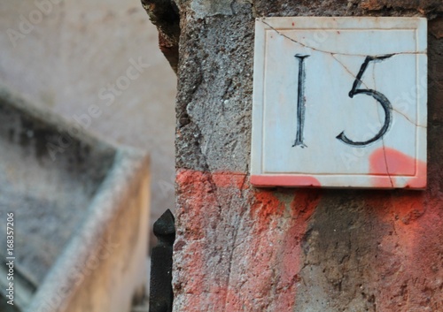 House number
