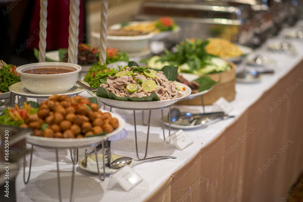 catering wedding food