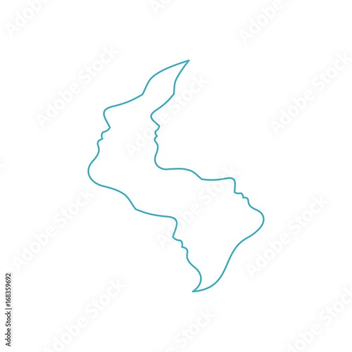 лица
