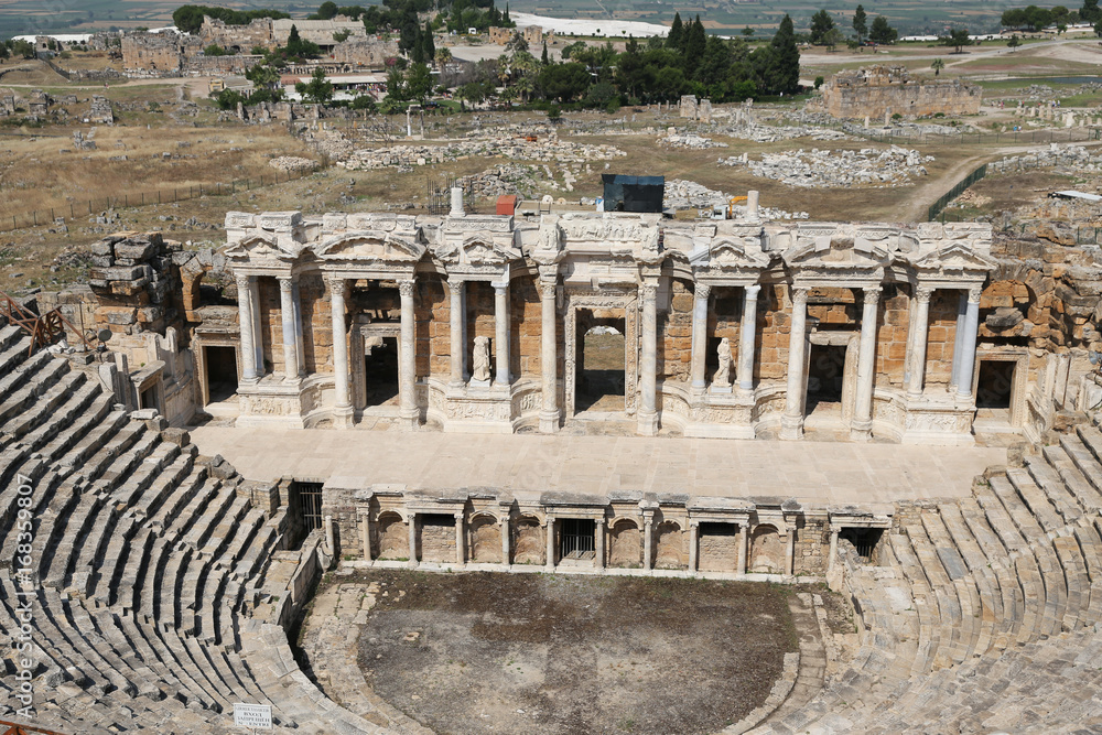 Fototapeta premium Theater of Hierapolis in Turkey