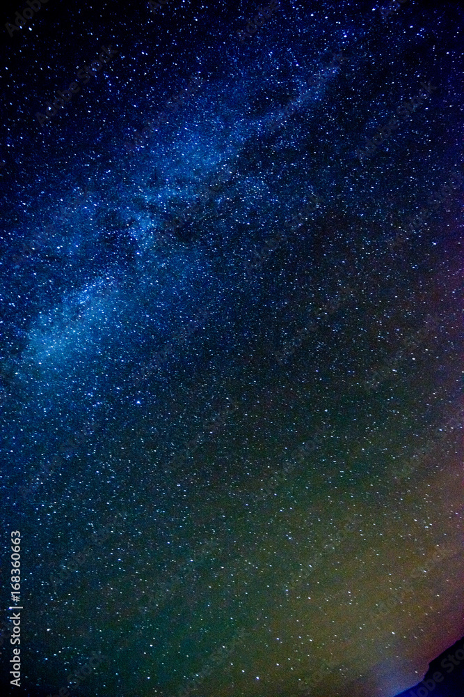 Fototapeta premium Capital Reef Milky Way View