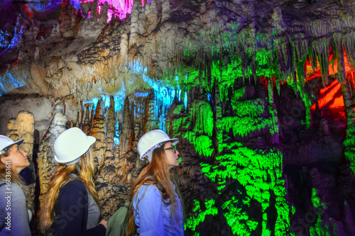 Inside of a Cave - Gökgöl Turkey photo