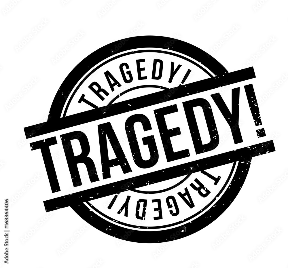 Tragedy rubber stamp. Grunge design with dust scratches. Effects can be easily removed for a clean, crisp look. Color is easily changed. Tragedy rubber stamp. Grunge design with dust scratches. Effects can be easily removed for a clean, crisp look. Color is easily changed.