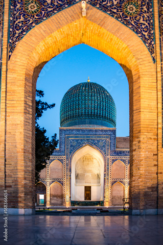 Madrassa in Samarkand, Uzbekistan