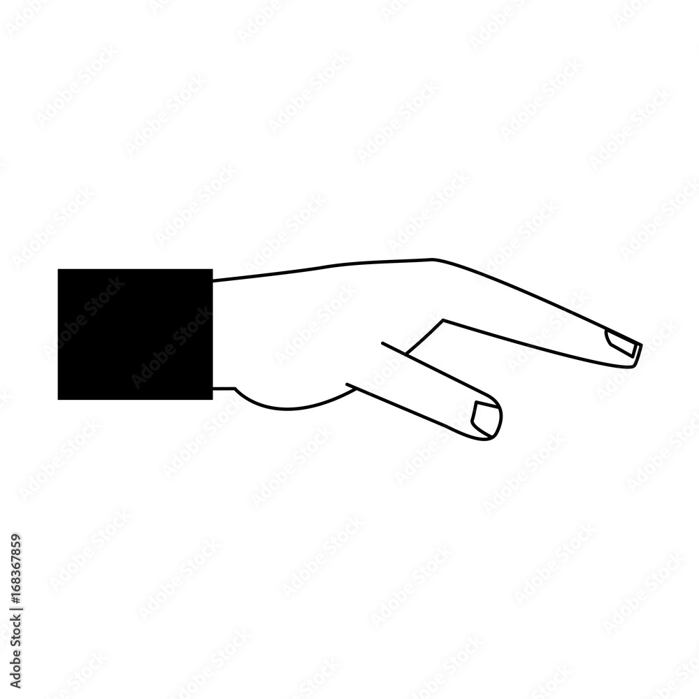 open hand with palm down icon image vector illustration design black and white open hand with palm down icon image vector illustration design black and white