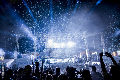 Stage Spotlight with Laser rays