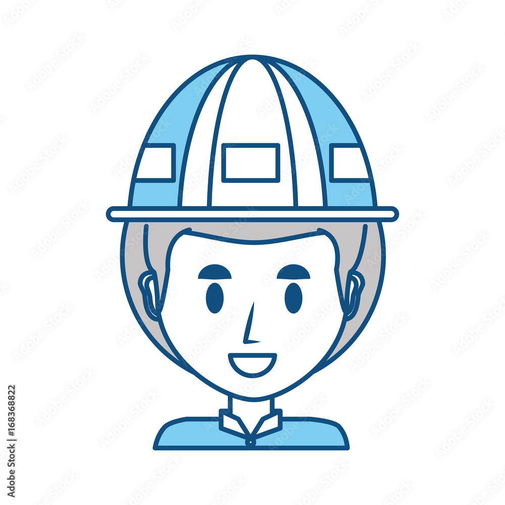 Worker profile cartoon Worker profile cartoon