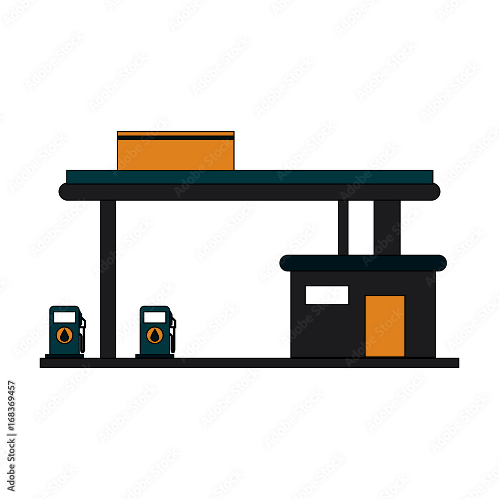 gas station oil industry icon image vector illustration design gas station oil industry icon image vector illustration design