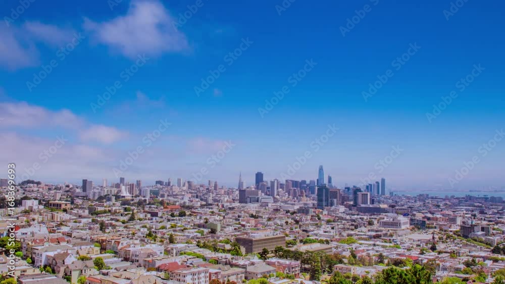 Time Lapse - Cityscape of San Francisco Downtown - 4K Time Lapse - Cityscape of San Francisco Downtown - 4K