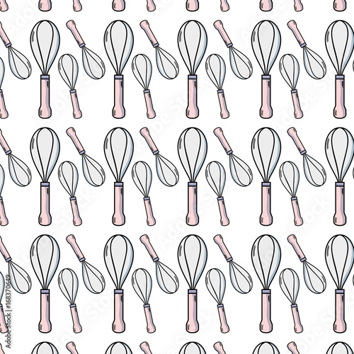 whisk kitchen utensil that used to cook background