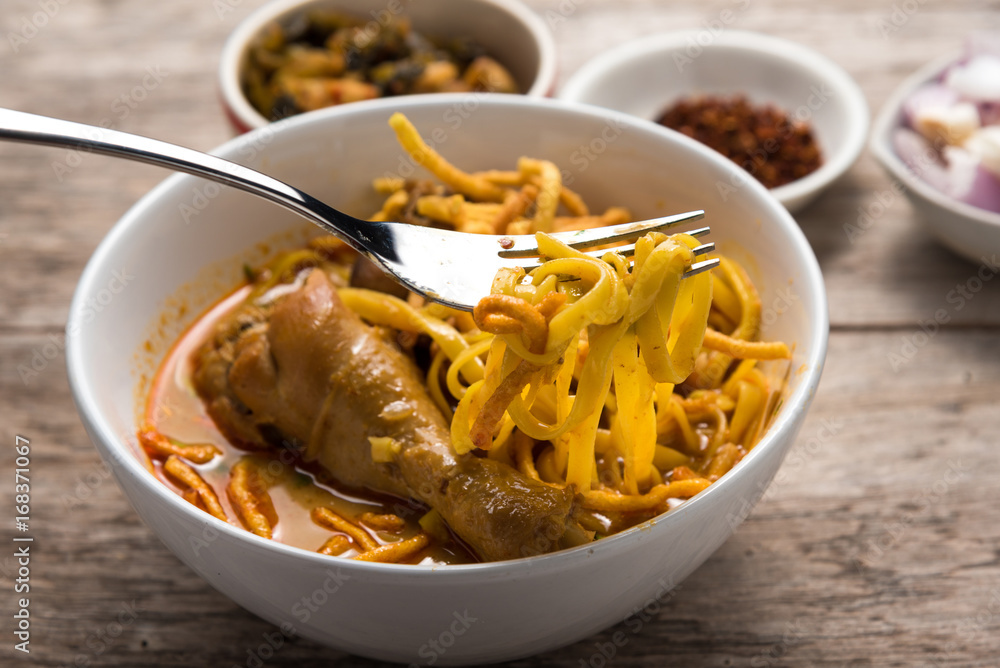 Khao Soi Recipe, Curried Noodle Soup with Chicken Khao Soi Recipe, Curried Noodle Soup with Chicken