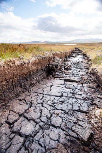 Peat Cutting Trench