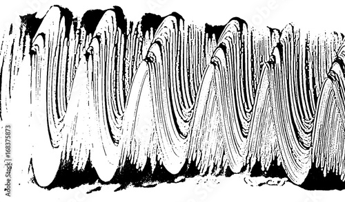 Grunge soap texture invert. Distress black and white rough foam trace fair background. Noise dirty rectangle grunge foam texture. Dirty artistic soap background. Vector illustration.