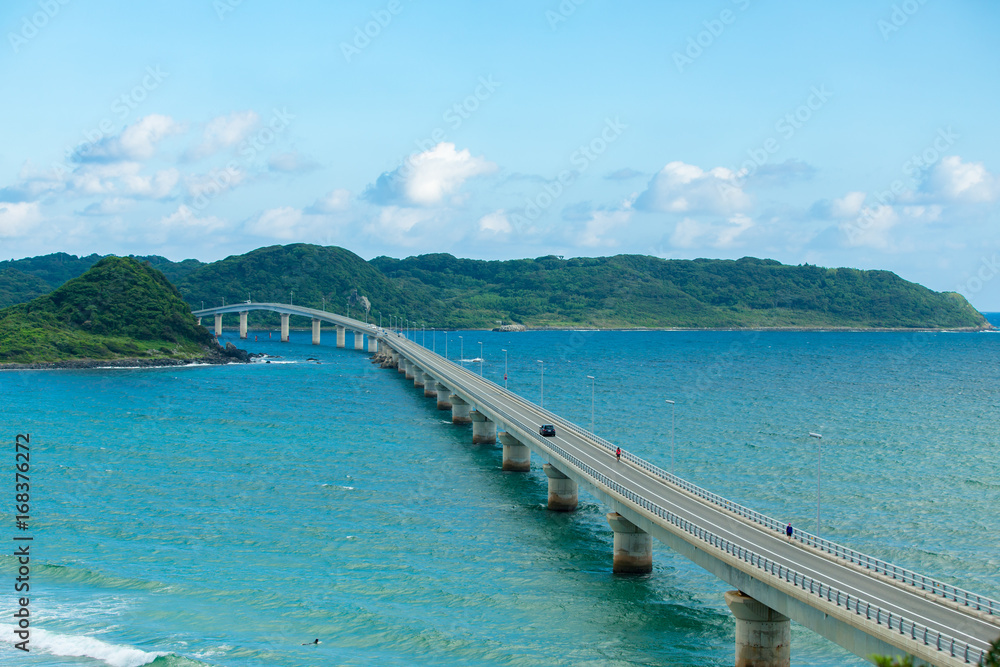 Tsunoshima Bridge, Yamaguchi prefecture, Japan