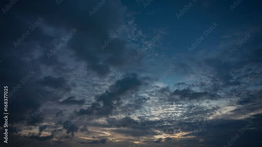 Time lapse 4K 3840x2160 of moving clouds in the sky sunrise or sunset time Time lapse 4K 3840x2160 of moving clouds in the sky sunrise or sunset time
