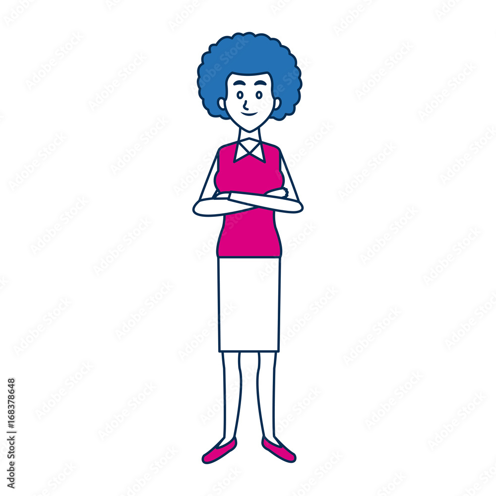 beautiful woman character people standing vector illustration beautiful woman character people standing vector illustration