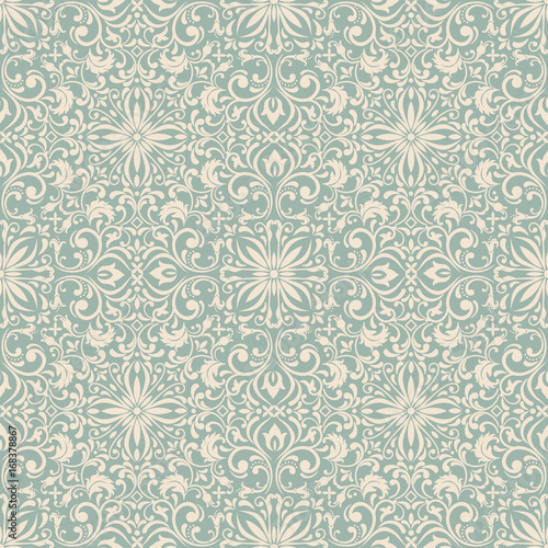 Ottoman Ceramic. The Ottoman patterned tile composition.