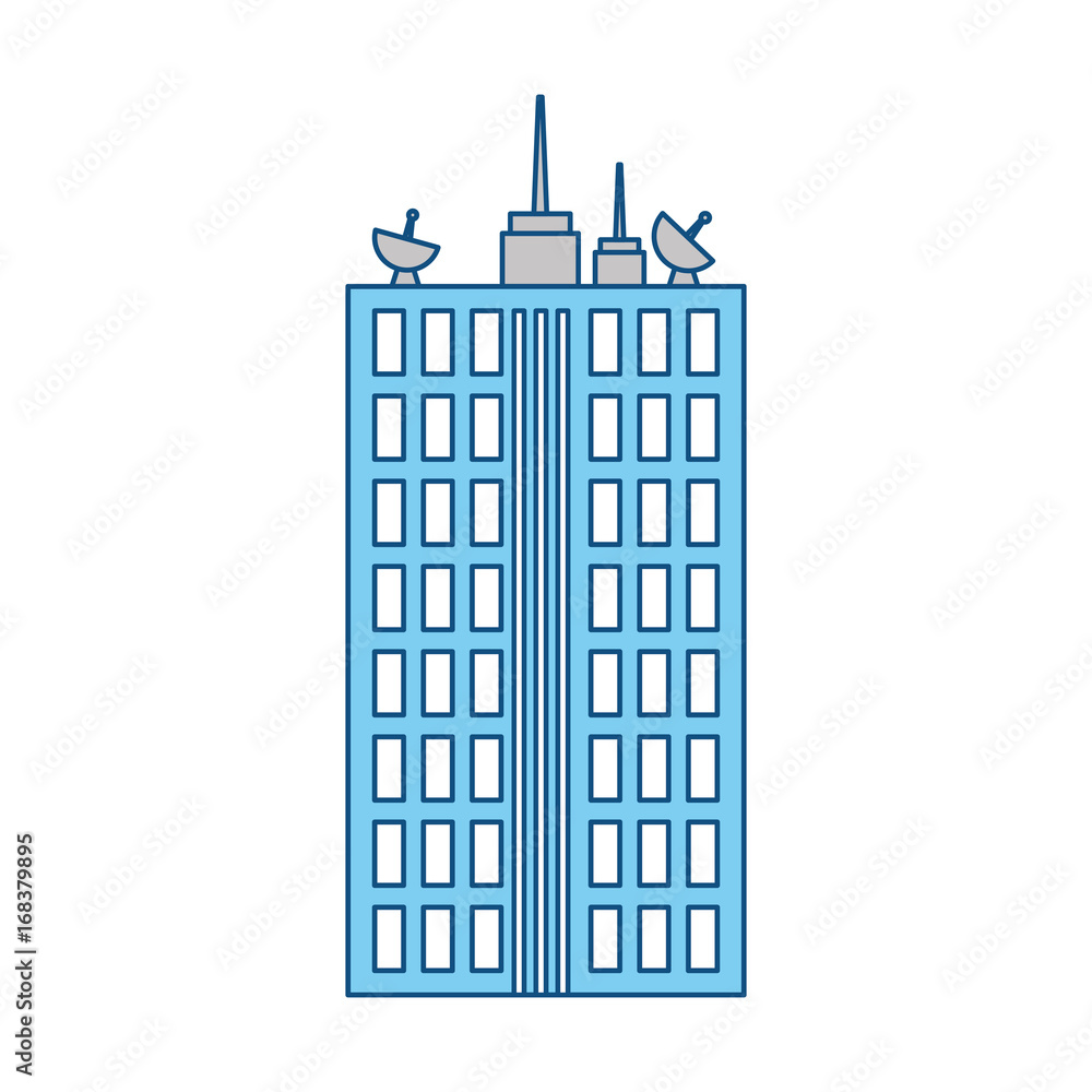 Urban tower building