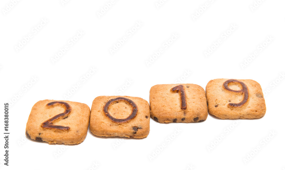 Biscuits with numbers Biscuits with numbers