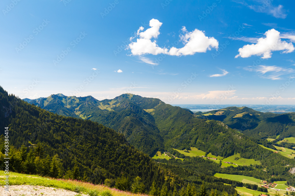 Obraz premium Hochfelln, view from Unternberg
