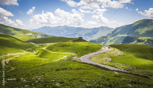 Beautiful summer mountain landscape of Georgia. © sv_production