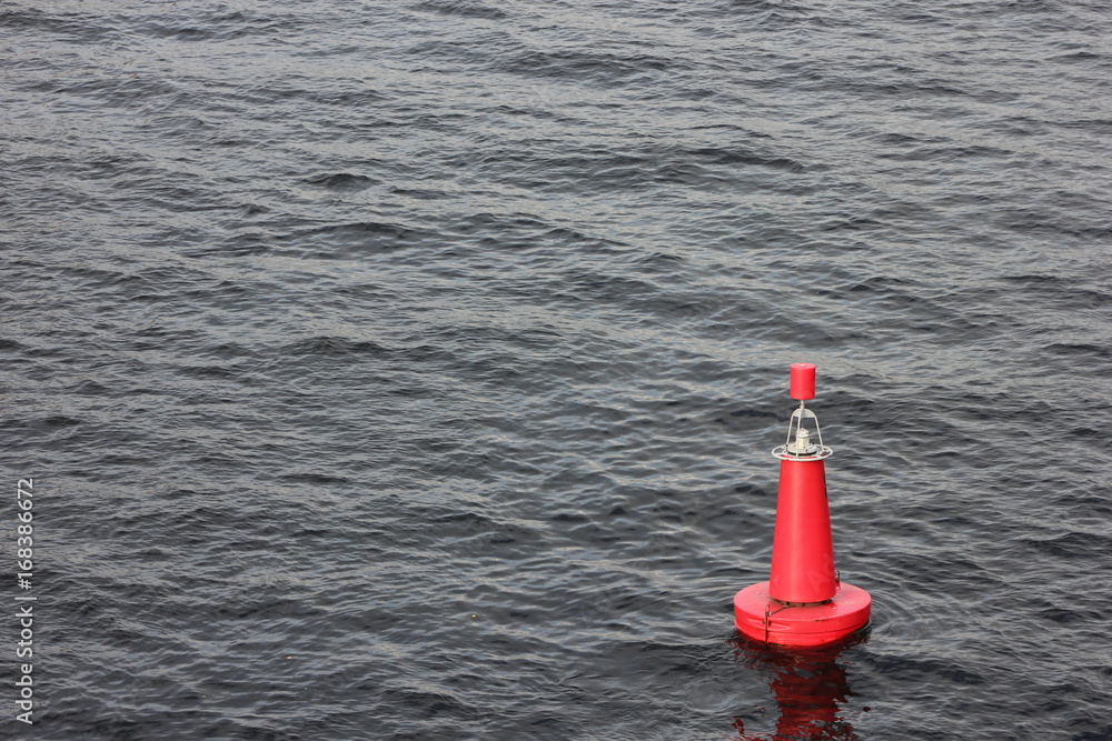 Buoy on the water