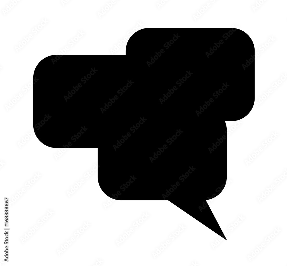 Abstract Business Chat Bubble Abstract Business Chat Bubble