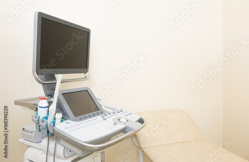 Modern ultrasound equipment...