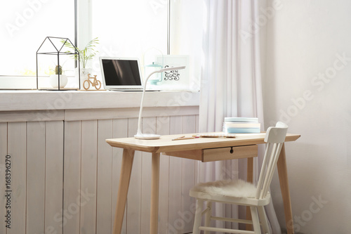 Modern comfortable workplac...