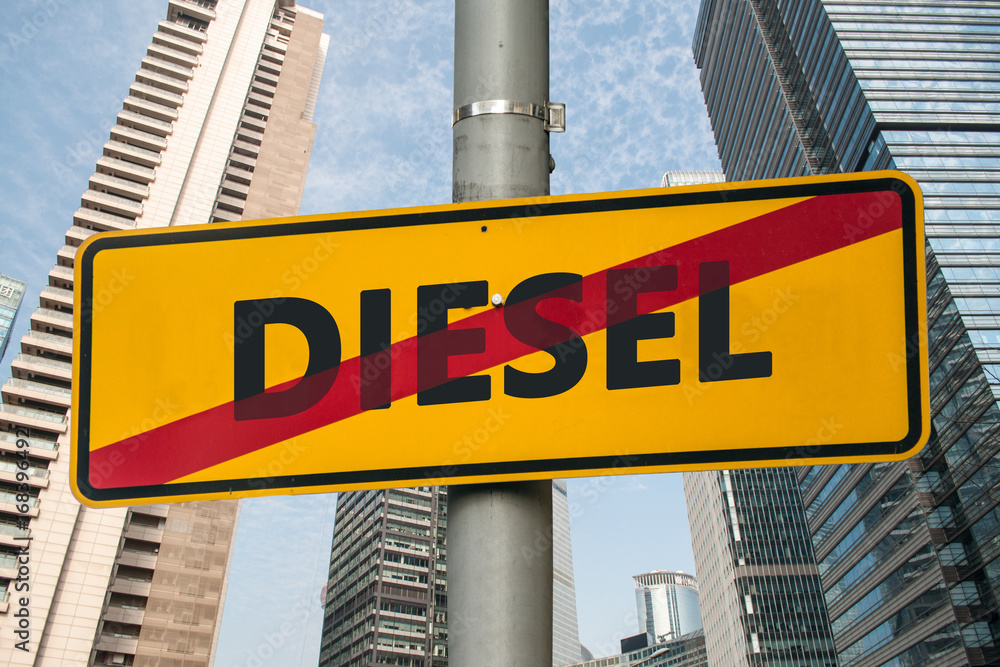 Fototapeta premium Dieselverbot 02 - 10